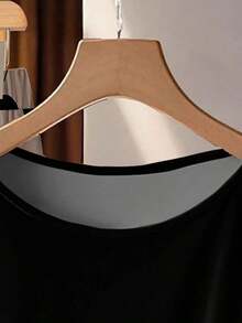 Conjunto de 2 piezas de blusa con lazo y pantalones rectos para mujer, informal - Multicolor 3 - Ver 4