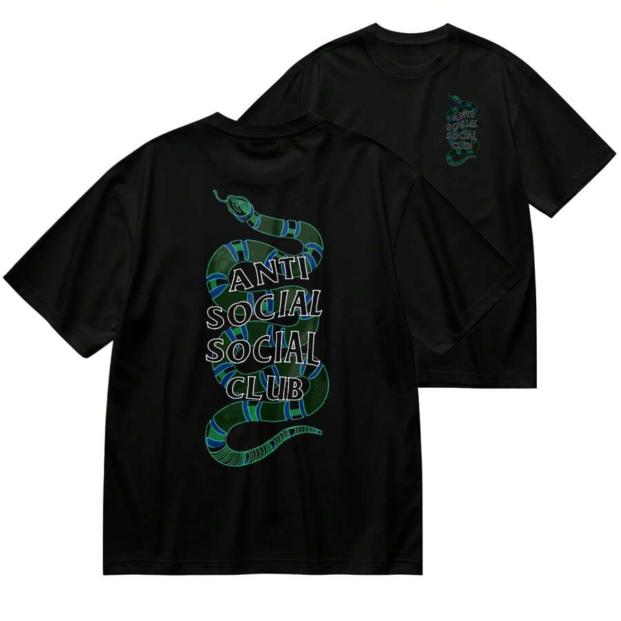 1 Piece 180g Women's T-Shirt, Men's T-Shirt, Casual Cotton Crew Neck T-Shirt. Women's Sports T-Shirt. Designed By Y2K Artists In The Bababask Style, Made From 100% Pure Cotton. Creative Cartoon Pattern Design, Comfortable Short Sleeves - 黑色8 - 查看 1