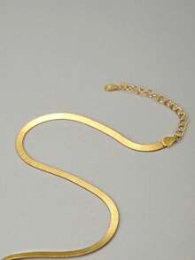 1 pieza Pulsera de plata de ley 925 romántica, regalo de joyería exquisita para mujeres, novia - Dorado - Ver 3