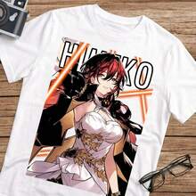 Himeko Honkai Star Rail Fan T-Shirt Star Rail UniS1ex Ultra Cotton T1EE Fashionable Men's And Women's Short-Sleeved T-Shirt. Made Of 220g Pure Cotton, This Thick, Wrinkle-Resistant T-Shirt Won't Easily Lose Its Shape. Its Simple Yet Versatile Style Is Lightweight And Breathable, Making It Perfect For Work, Travel, Camping, Shopping, And Everyday Wear. - 白色 - 查看 1