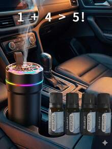 Humidificador Premium para Auto DOVVEE: Donde cada gota nutre tu viaje. Respira serenidad, conduce con claridad. Eleva tu espacio, eleva tu espíritu. - Beis - Ver 11