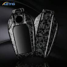 Ốp chìa khóa ABS cao cấp kiểu sợi carbon cho các dòng xe BMW G30, G12, G11, G32, G31, Series 5, 7, I8, I12, I15, X3, X4, X5, X7. - BMW D model - Xem 1