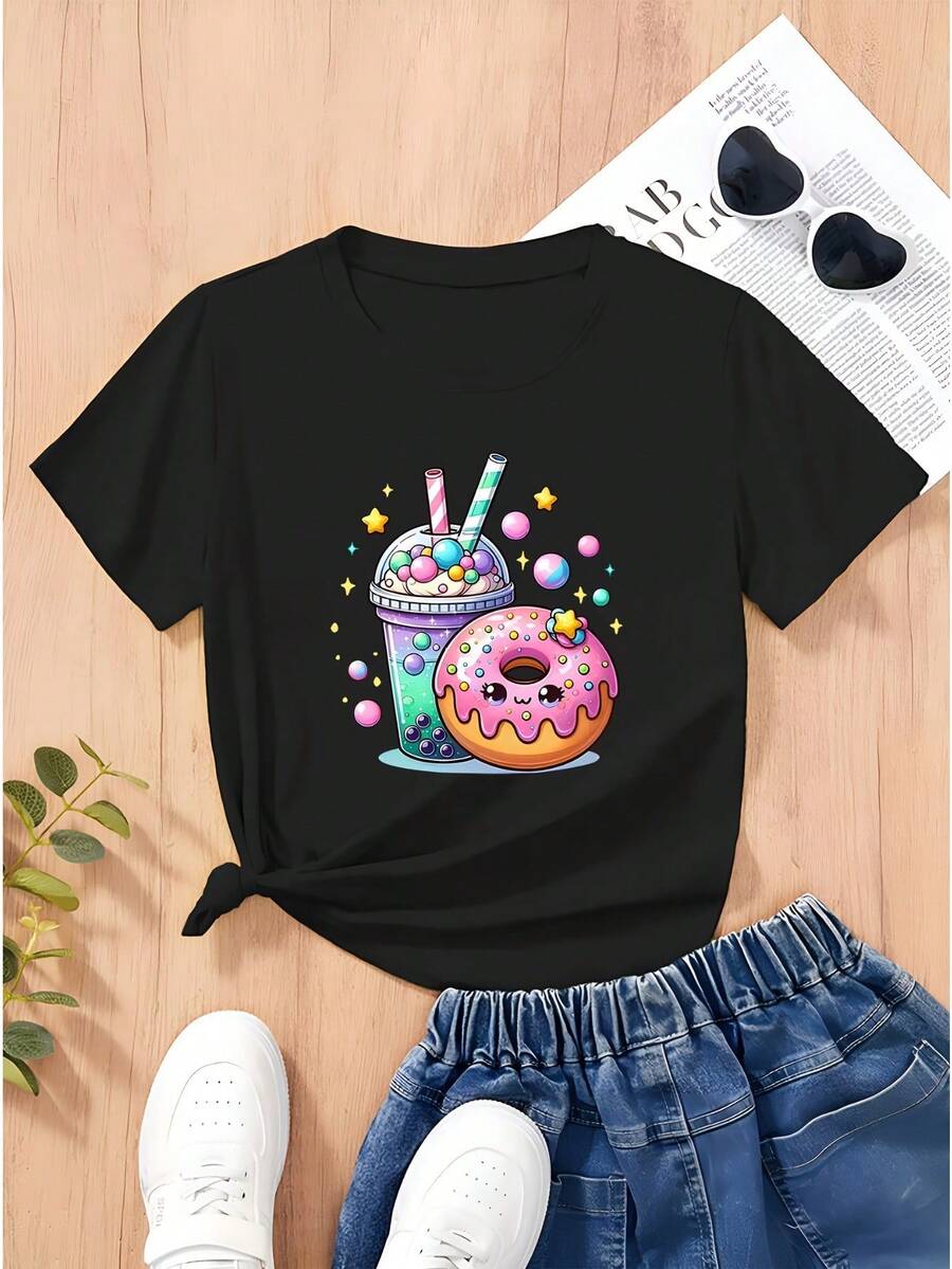 Women T-Shirts - Black - View 1