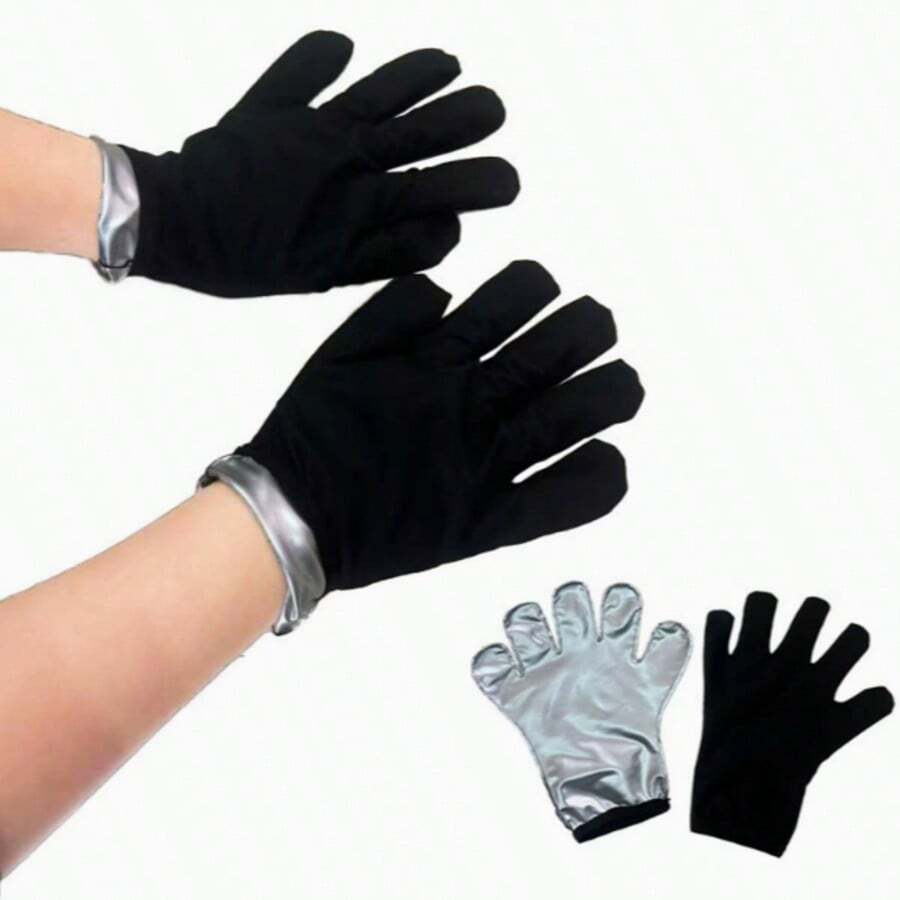 1pc PU Sweat Enhancing Gloves, Sports Sweat Absorbing Hand Protector, Sauna Heat Retaining Moisturizing Smooth Coating, Sweat Boosting For Home Use (1pc) - Multicolor - View 1
