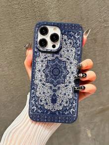 Middle East TPU Shockproof Phone Case Compatible With Iphone 17 Pro Max, 16 Pro Max, 11/12/13/14/15/16/XR/13 Pro Max And Other Apple Phones - Royal Blue - View 2