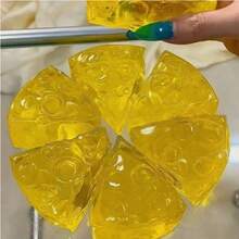 蜂蜜芝士捏捏乐玩具,适合派对礼物,可爱捏捏乐玩具,冰淇淋质感玩具,理想的节日礼物,趣味可爱礼物,生日礼物,复活节礼物,万圣节礼物,圣诞节礼物,派对小礼物,软萌捏捏乐玩具,解压捏捏乐玩具,饺子捏捏乐,成人女 - 三角形 - 查看 2