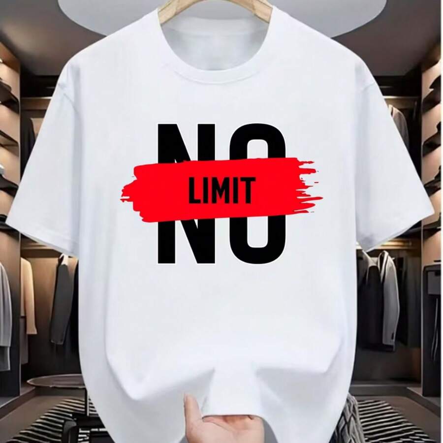 Camiseta impresa para hombres y mujeres - Blanco - Ver 1