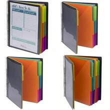 File Jackets & File Pockets - Żółty Różowy Limonkowy Niebieski Fioletowy Szary - Zobacz 1