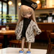 17cm BJD 新服裝，精緻可愛時尚美觀 BJD 衣裝套裝，可更換配件，新年/聖誕/生日禮物（僅含服裝，不含娃娃與鞋子） - 彩色 - 查看 14