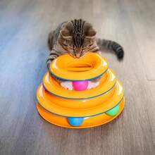 Catstages Replacement Balls For Cat Track Toys, Multiple Colors, 6 Pack - ColorD - View 8