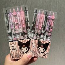 Bộ 6 bút bi hình Hello Kitty, Pompompurin, Kuromi, Melody hoạt hình dễ thương của Sanrio, cỡ 0.55mm, đồ dùng học tập và văn phòng phẩm. - Hình chữ nhật - Xem 14