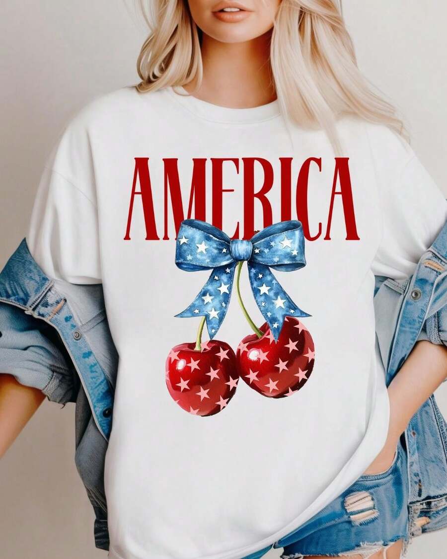Dam-T-shirts - Vitt - Visa 1