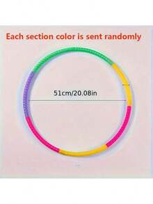 Detachable Material - Suitable For Fitness, Dance And Outdoor Activities With Colorful Options - Lightweight And Durable Design | Easy Storage Design, Fitness Circle - Multicolor - View 4