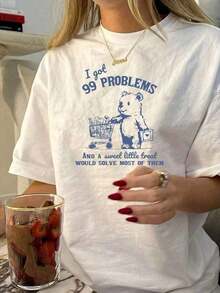 Women T-Shirts - White - View 1
