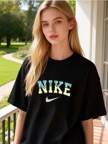 Women T-Shirts - Black - View 6
