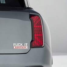 IT Edition 3D Car Emblem Sticker For Fender, Bumper Rear Trunk Universal Exterior Vehicle Decal Badge For Cars, Trucks And SUVs Black Matte Finish With Durable Weatherproof Adhesive - Bạc/Đỏ - Xem 3