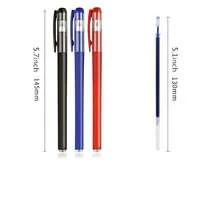 12pcs Blue Ballpoint Pen Set, Includes 2 Pens + 10 Refills, Suitable For Business, Office, Signature, Calligraphy Practice And Daily Writing - 2 Pens + 10 Pen Refills - View 3