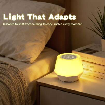 1 đèn ngủ LED di động, đèn ngủ thông minh có thể điều chỉnh độ sáng - Đèn ngủ đổi màu - Đèn đọc sách LED có thể điều chỉnh độ sáng, với chế độ đổi màu, thích hợp cho phòng ngủ, phòng tắm, phòng khách.