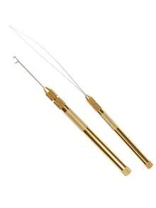 Bộ kim đan, kim móc có lỗ thông hơi bằng hợp kim nhôm, dụng cụ dệt - Xem 8