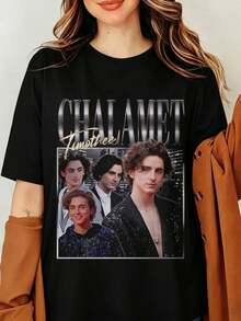 Dam-T-shirts - Svart - Visa 1