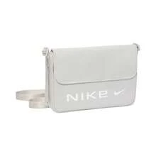 Túi đeo vai/đeo chéo Nike Sportswear Futura dành cho nữ, nắp gập, khóa từ tính, màu xám/trắng. - Trắng ngà - Xem 3