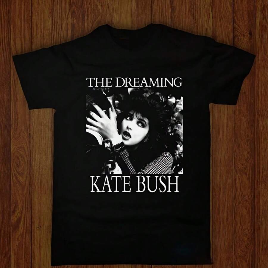 The Dreaming Kate Bush Album Unisex T-Shirt All Size S To 5XL - Black - View 1