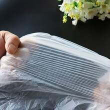 12件装一次性美发沙龙披肩,透明防水,适用于染发、烫发、剪发、造型、洗发 - A - 查看 5