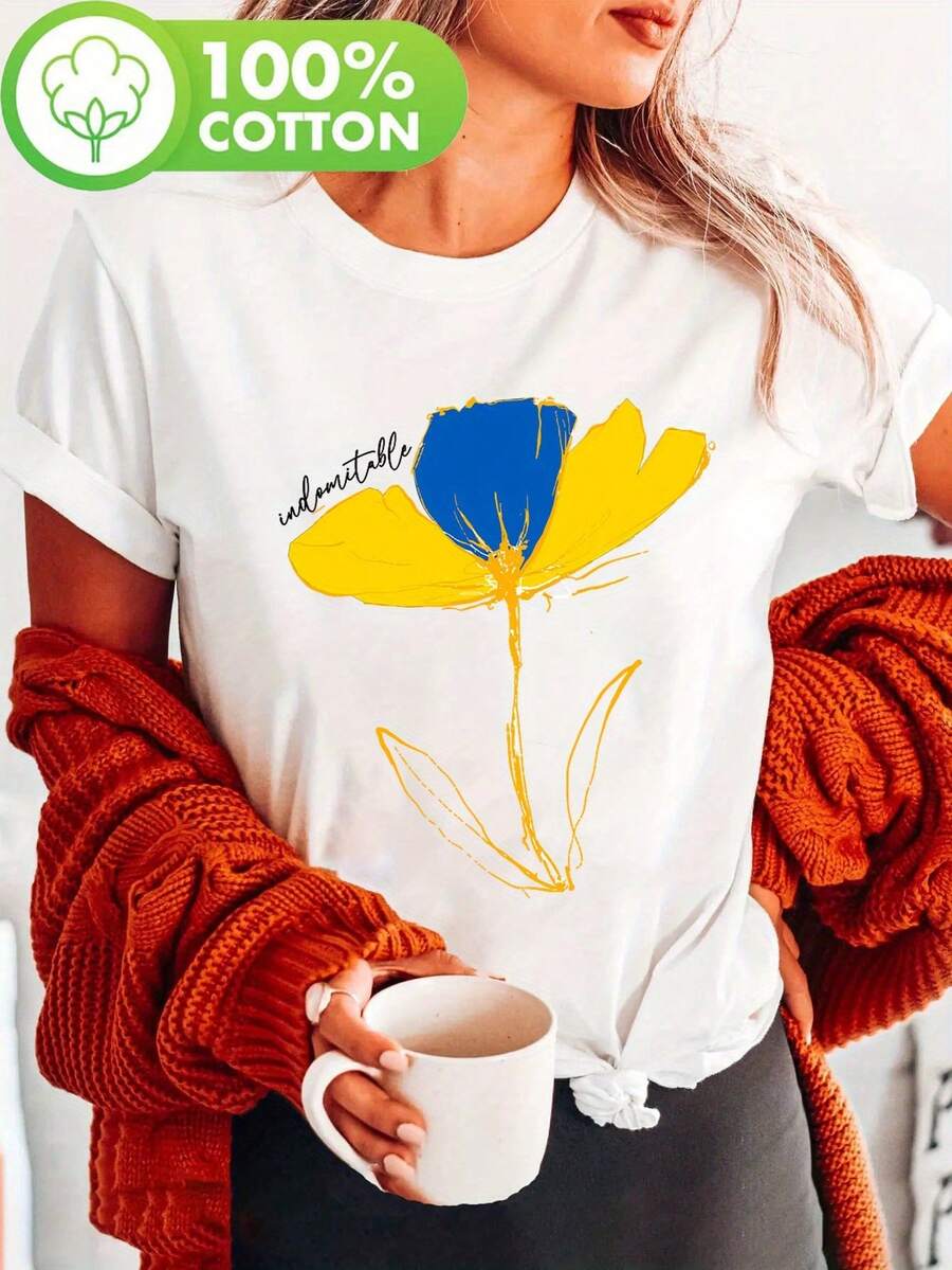 Women T-Shirts - White - View 1