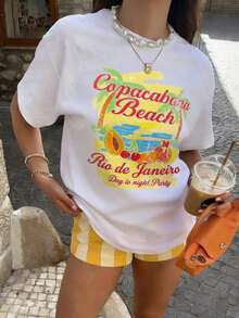 Women T-Shirts - White - View 3