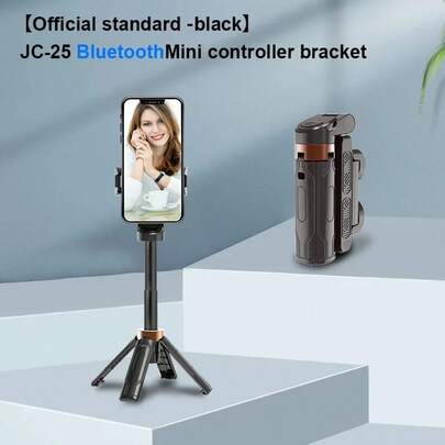 Trípode para teléfono móvil, palo de Selfie portátil con Control remoto desmontable inalámbrico para transmisión en vivo de fotos y grabación de vídeo