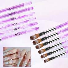 Bộ dụng cụ chấm móng 11 món, gồm 5 bút chấm móng hai đầu và 6 cọ vẽ móng nghệ thuật. - Nhiều màu - Xem 3