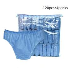 30pcs Disposable Underwear, Made Of Non-Woven Polyester Fiber, Breathable And Elastic Waist, Convenient For Travel, Spa, Sauna Or Salon One-Time Use - Multicolor - View 14