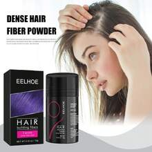 EELHOE Hair Building Fiber Powder, Instant Hairline Shadow & Root Concealer – Fills Bangs & Bald Spots In 5 Seconds, 16H Sweat & Oil Control, Lightweight & Non-Greasy Volumizing Fibers, All Hair Types & Colors, Perfect For Daily Use & Special Occasions - Brown - View 4