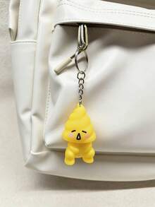 1pc/4pcs New Creative Poop Keychain, Bag Charm - Poop Doll Keychain - View 11