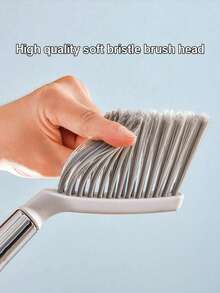 2pcs Mini Plastic Soft Bristle Broom And Dustpan Set, Suitable For Bedding, Desktops And Household/Children Use - Mini Broom Set - View 6