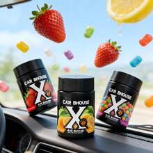 Solid Car Air Freshener, Lavender/Lemon/Vanilla Scented, Long-Lasting Fragrance, Effectively Eliminates Odors, Purifies Car Interior Air, Cute Lady's Car Decor, Fashionable Car Fragrance, Suitable For Car/Wardrobe/Bedroom/Home. Multi-Functional Solid Aromatherapy Diffuser, Applicable For Camping And RV. Ideal Gift For Ladies, Gentlemen And Couples. - Multicolor - View 10