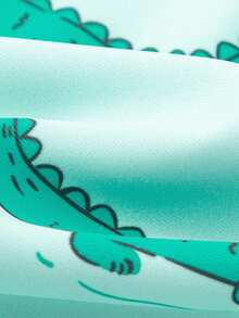 Balabala Bañador de una pieza para niño preadolescente, con protección UV y resistente al cloro, para playa y piscina en verano - tinte verde - Ver 9