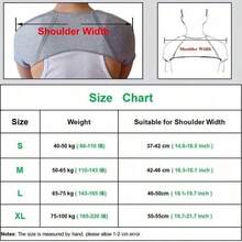 Shoulder Warmer Sleeve, Comfortable Strap Support, Suitable For Sleeping In Air-Conditioned Rooms, Outdoor Weightlifting And Sports - Multicolor - View 2