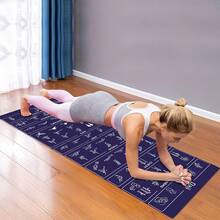 1 tấm thảm yoga 71*22 inch, nhiều họa tiết khác nhau - Thảm tập thể dục dày, chống trượt và chống mài mòn, thích hợp cho người mới bắt đầu tập yoga tại nhà hoặc chuyên nghiệp. - Nhiều màu - Xem 5
