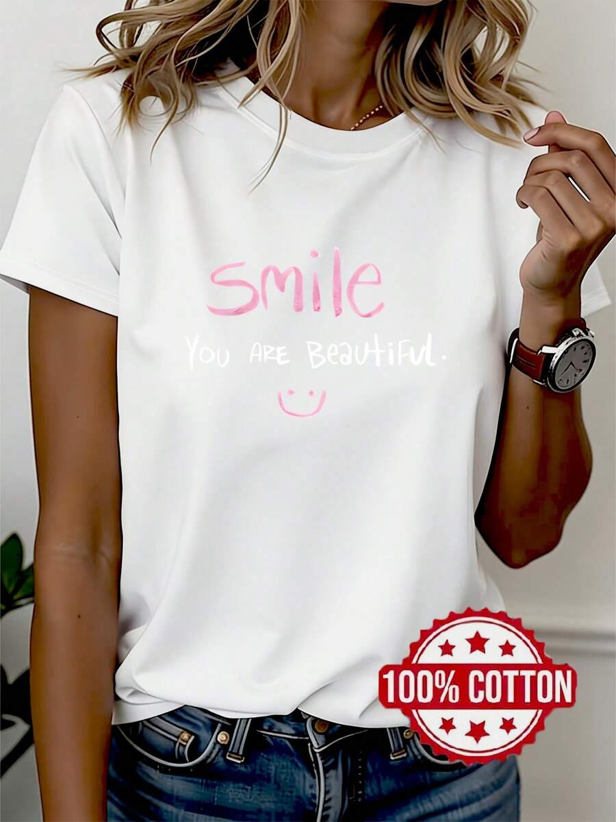 Women T-Shirts - White - View 1