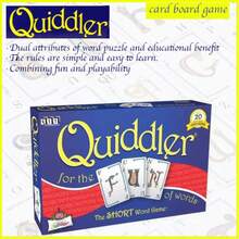 Quiddler "The Short Word Game" Card Game - Educational Word Puzzle & Family Party Game For 1-8 Players, Ages 8+ | Easy-To-Learn Rules, Award-Winning Fun For Kids, Teens & Adults | Build Words With Letter Cards, Combine Fun & Learning For Game Nights, Gatherings & Travel | Compact Design, Replayable Wordplay Challenges For All Skill Levels - Multicolor - View 5