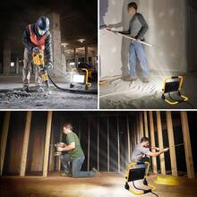 Foco de Trabajo LED con Cable de 4M 150W 13500LM Enchufes Con Interruptor Estanco IP65 Impermeable 6500K - 150 W - Ver 7