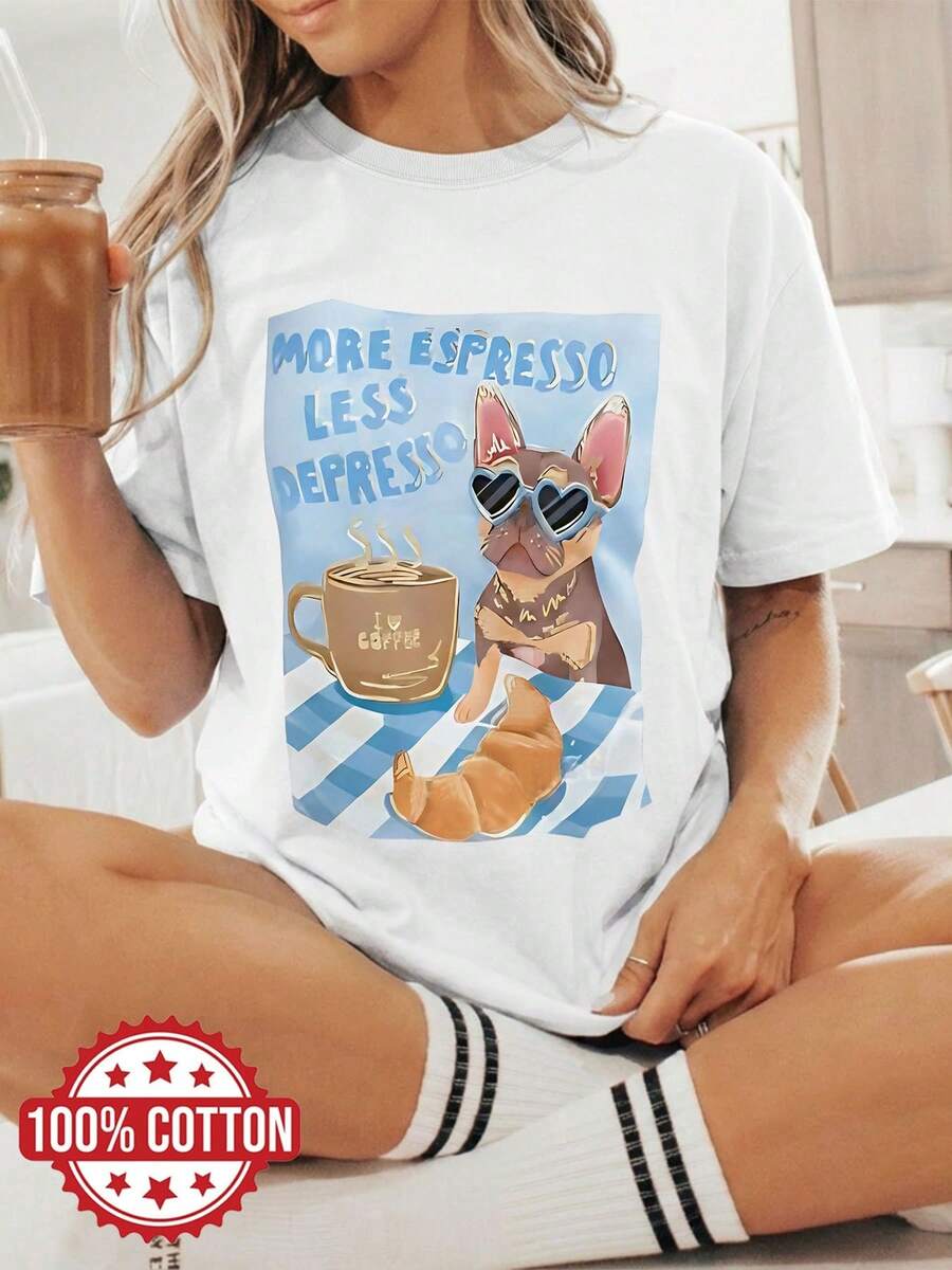 Women T-Shirts - White - View 1