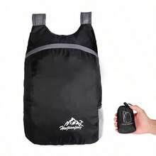 1pc Foldable Backpack - 20L Outdoor Sports Bag - Water-Resistant, And Comfortable Folding Bag Ultra-Light Portable Storage Bag Camping Essentials Camping Equipment Hiking Accessories Festival Beach Weekend Bag Beach Bag Laptop Bag Holiday, Beach Bags, Beach Bag - Multicolor - View 13