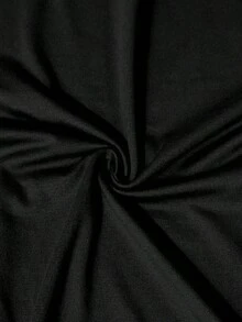 ComfortableCamiseta de manga corta para mujer con estampados de huellas de pata y diseños de perros, estampado de cachorros en blanco y negro, ideal para amantes de los perros, perfecta para pasear a los perros y salidas diarias, con estampados de huellas de pata y patrones de huesos. EV41Camiseta Holgada Versátil de Manga Corta para Mujer - Negro - Ver 6