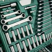 Bộ dụng cụ sửa chữa ô tô đa chức năng, cờ lê đầu tuýp kết hợp, hộp dụng cụ bảo dưỡng ô tô gia dụng, chất lượng công nghiệp. - Bộ dụng cụ sửa chữa - Xem 2