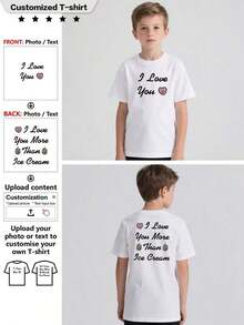 Camiseta Personalizada, Camiseta Deportiva, Transpirable, Un Regalo - Agrega Imágenes Para Diseñar Tu Propia Camiseta Estampada Personalizada - Negro - Ver 8
