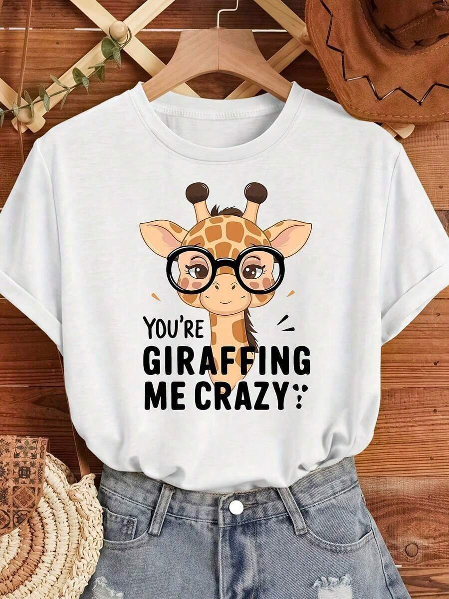 Women's Cotton T-Shirts With Unique Prints Stand Out From The Crowd. Made From Comfortable And Breathable Cotton Fabric, They're The Perfect Choice For Everyday Wear At Home, Casual Vacations, And Parties. Flash ! Blouses > Elegant Blouses. Beautiful 100% Cotton. - 白色的 - 查看 1