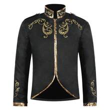 Men Cosplay Clothing - Royal Prince Suit - Yellow - View 11