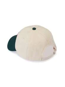 Trivaya 1pc Unisex/Couple/Parent- Oversized Duck Billed Cap, Embroidery Contrast Color Baseball Cap, Fashionable Sports Hat - Embroidered Baseball Cap - View 6